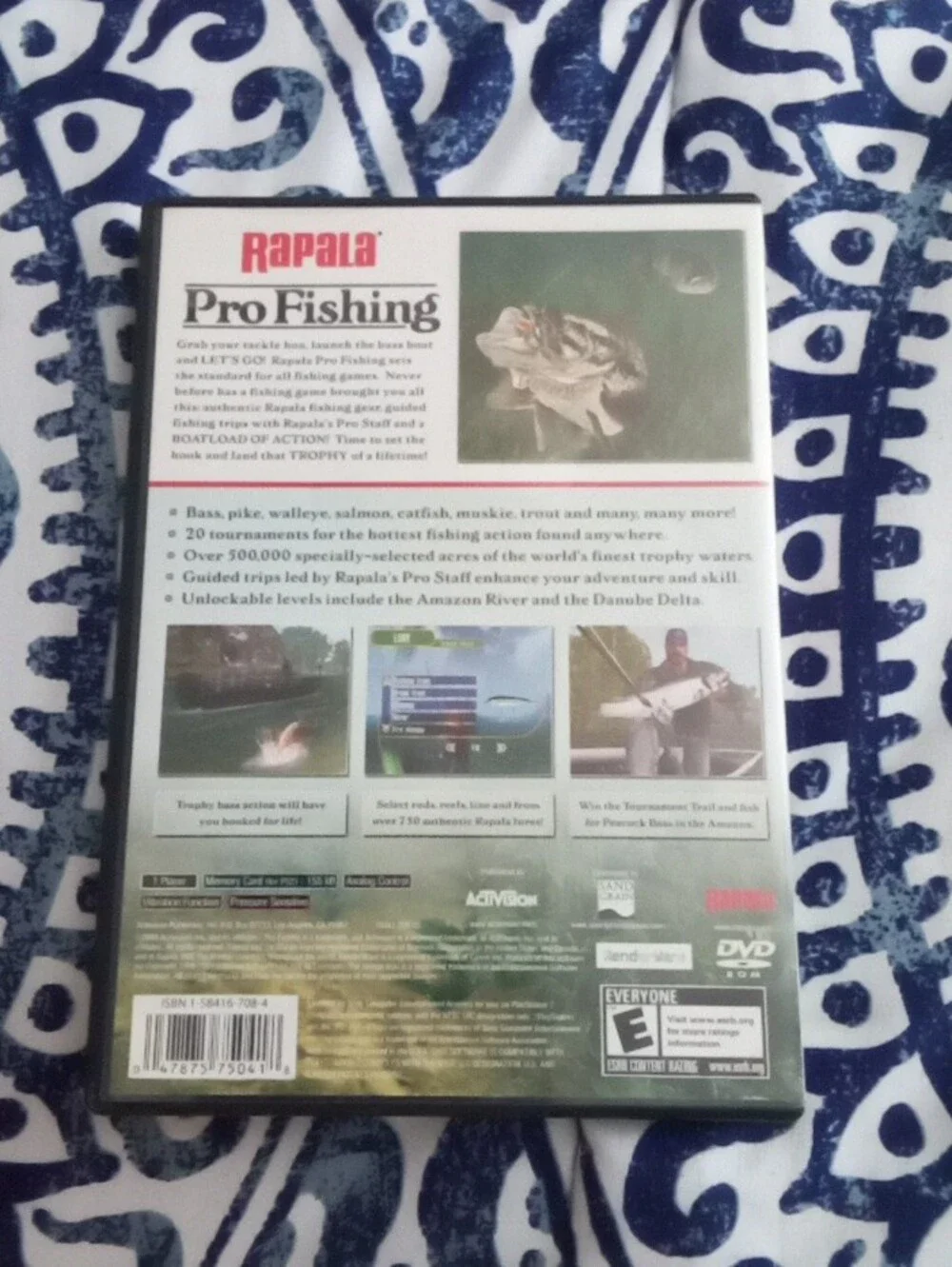 Pro Fishing (PlayStation 2) - White Cover